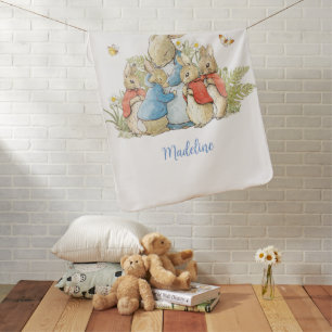 Classic Peter the Rabbit  Baby Blanket