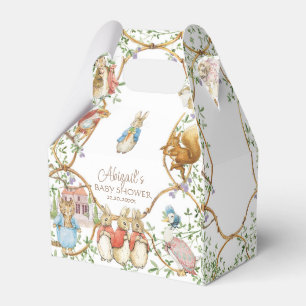 Classic Peter the Rabbit Baby Shower Favor Boxes