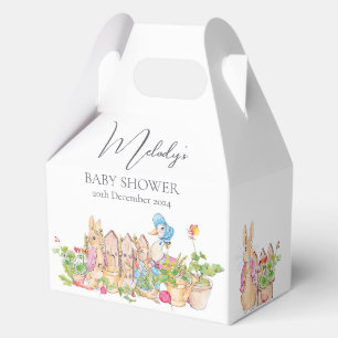 Classic Peter the Rabbit Baby Shower Favor Boxes