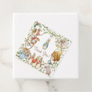 Classic Peter the Rabbit Baby Shower Favor Tags