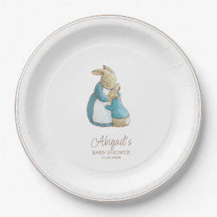 Classic Peter the Rabbit Baby Shower Paper Plates