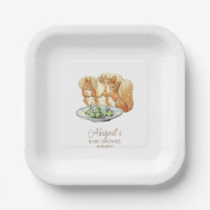 Classic Peter the Rabbit Baby Shower Paper Plates