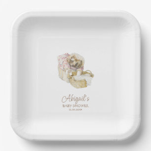 Classic Peter the Rabbit Baby Shower Paper Plates