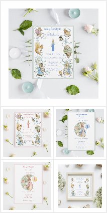 Classic Peter the Rabbit Beatrix Potter Birthday 