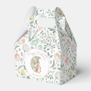 Classic Peter the Rabbit Beatrix Potter Birthday Favor Boxes