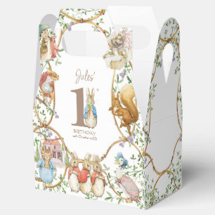 Classic Peter the Rabbit Birthday Favor Boxes