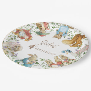 Classic Peter the Rabbit Birthday Paper Plates