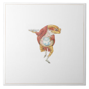 Classic Peter the Rabbit Jeremy Ceramic Tile