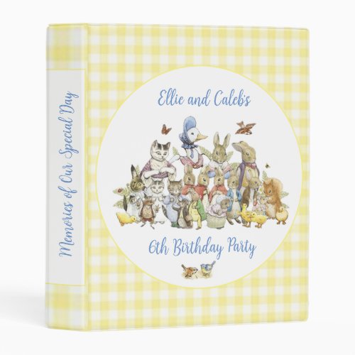 Classic Peter the Rabbit  Mini Binder