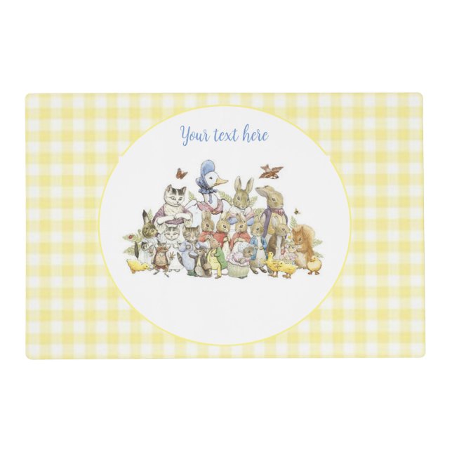 Classic Peter the Rabbit  Placemat (Front)