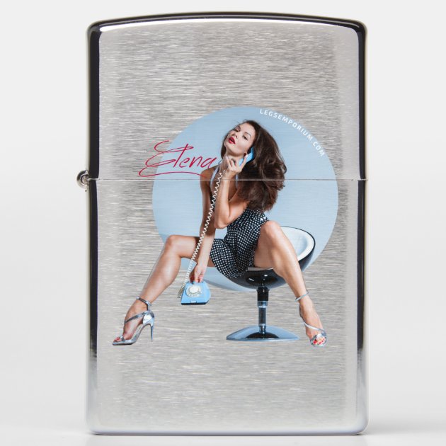 Classic Phone Pin-Up Zippo Zippo Lighter | Zazzle