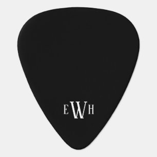 Classic Photo and Monogram Guitar Pick