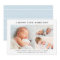 Classic Photo Collage Blue Handsome Baby Boy Birth