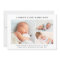 Classic Photo Collage Blue Handsome Baby Boy Birth
