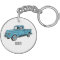Classic pick up truck cartoon illustration