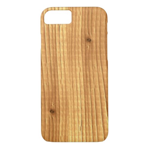 Classic Pine Untreated Wood iPhone 87 Case