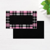 Classic Pink and Black Plaid (Desk)