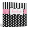 Classic Pink Black Recipe Binder