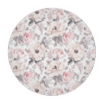 Classic Pink &amp; Gray Pattern Cutting Board