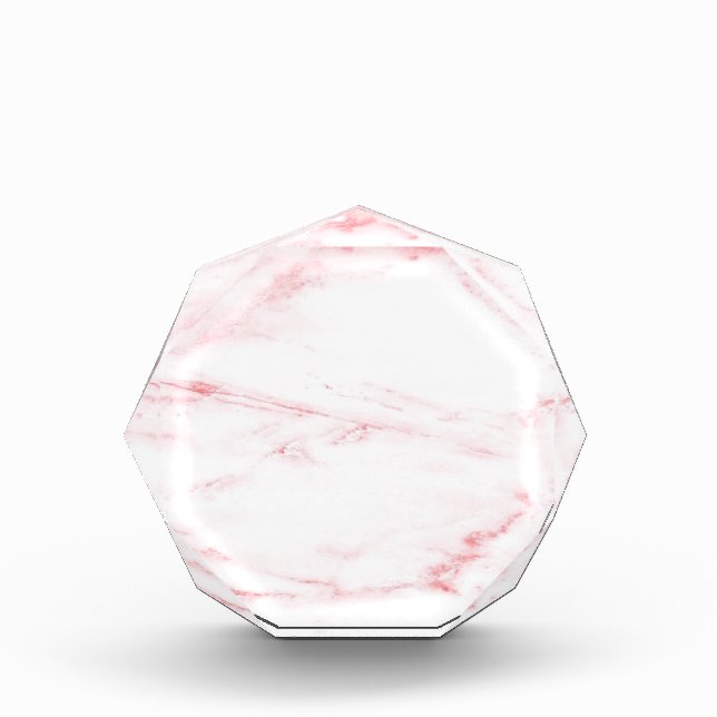 Classic Pink Marble Award (Front)