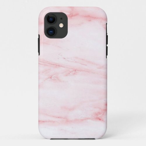 Classic Pink Marble iPhone 11 Case