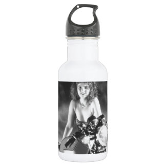 Classic Pinup Classic Motorcycle Stainless Steel Water Bottle