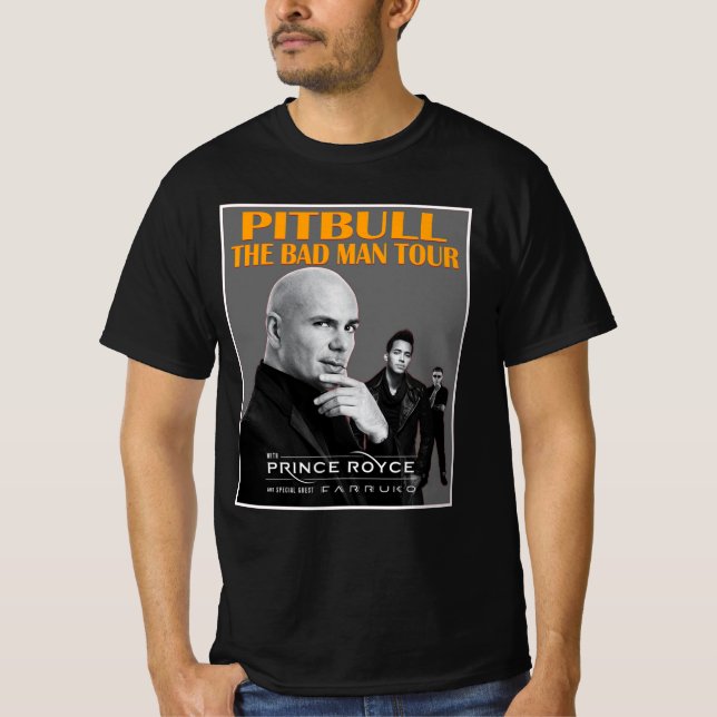 Classic pitbull concert T-Shirt (Front)