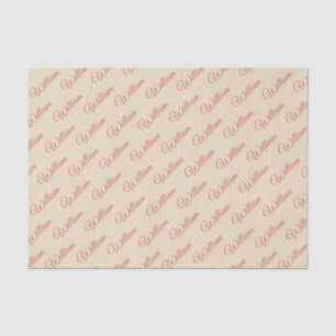 Classic plaid design tissue paper
