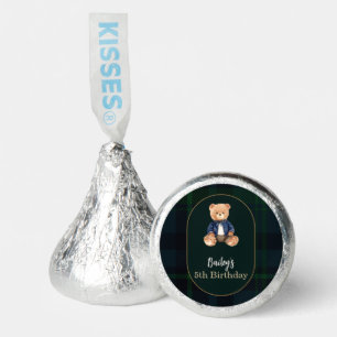 Classic Plaid Little Bear Birthday Hershey®'s Kisses®