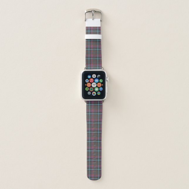 Classic Plaid Pattern Apple Watch Band (Front)