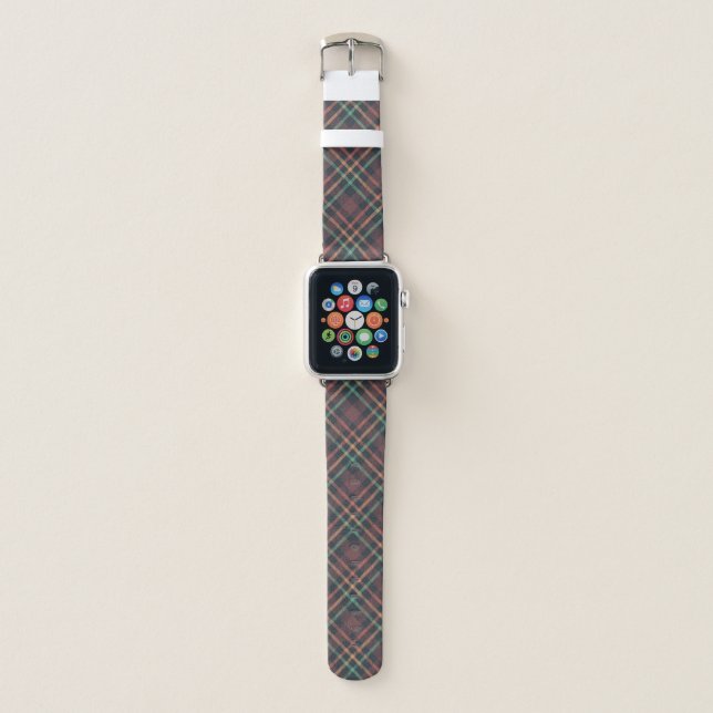 Classic Plaid Pattern Apple Watch Band (Front)