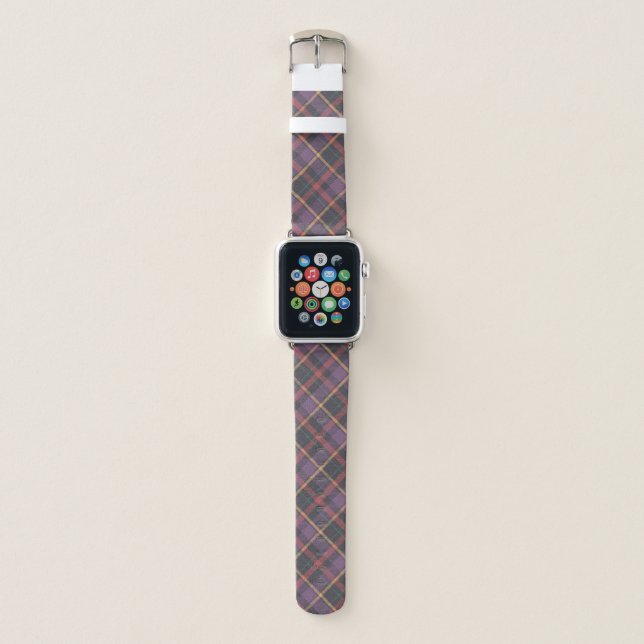 Classic Plaid Pattern Apple Watch Band (Front)