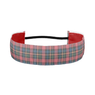 Classic Plaid Pattern Athletic Headband