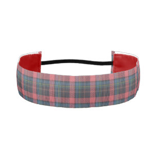 Classic Plaid Pattern Athletic Headband