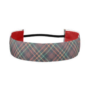 Classic Plaid Pattern Athletic Headband