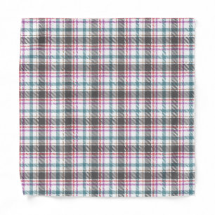 Classic Plaid Pattern Bandana