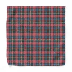 Classic Plaid Pattern Bandana