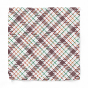 Classic Plaid Pattern Bandana