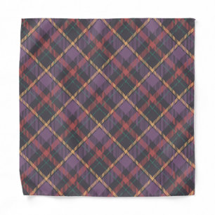 Classic Plaid Pattern Bandana
