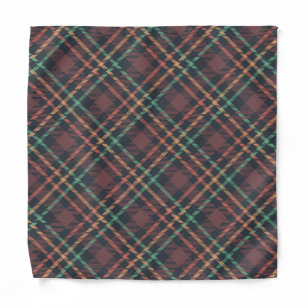 Classic Plaid Pattern Bandana