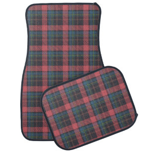 Classic Plaid Pattern Car Floor Mat
