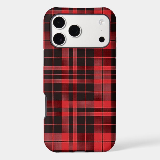 Classic Plaid Pattern Case-Mate iPhone Case (Back)