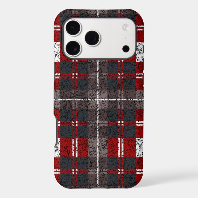 Classic Plaid Pattern Case-Mate iPhone Case (Back)