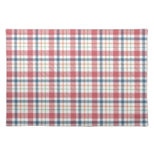 Classic Plaid Pattern Cloth Placemat