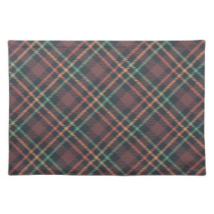 Classic Plaid Pattern Cloth Placemat