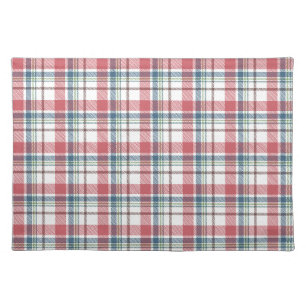 Classic Plaid Pattern Cloth Placemat