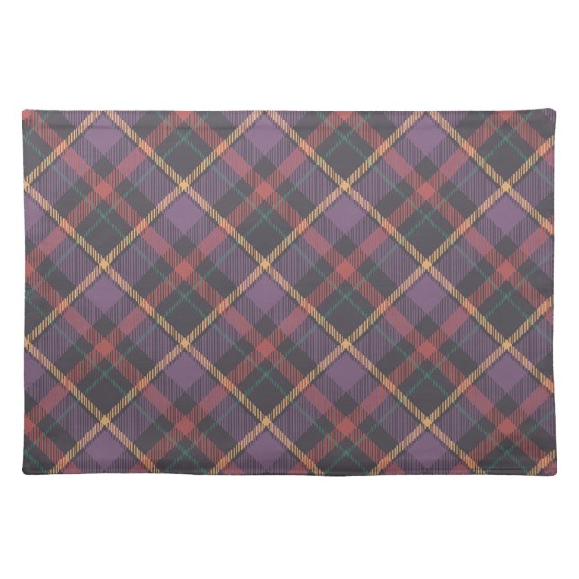Classic Plaid Pattern Cloth Placemat (Front)