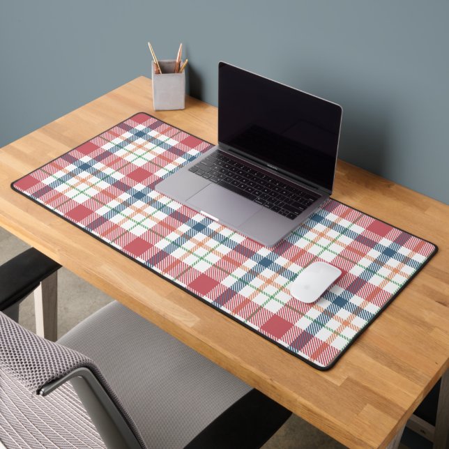 Classic Plaid Pattern Desk Mat (Office 2)