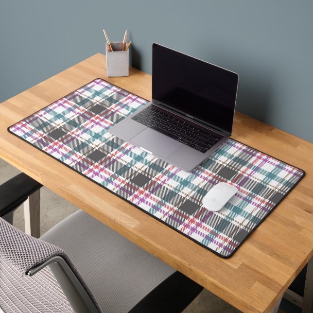 Classic Plaid Pattern Desk Mat (Office 2)