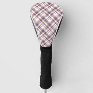 Classic Plaid Pattern Golf Head Cover